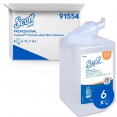 Scott Antimicrobial Foam Skin Cleanser 91554 - 6/1000ml